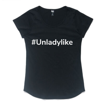 #Unladylike Capped Sleeve Tee Thumbnail